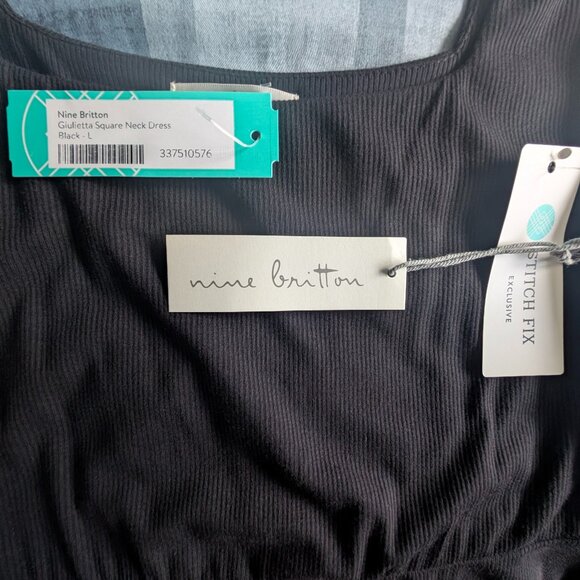 Nine Britton Giulietta Square Neck Dress - Picture 4 of 4